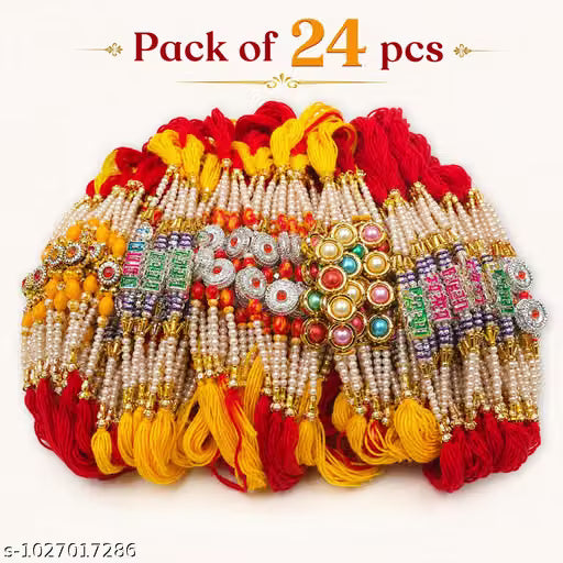 24 Pcs Random Rakhi