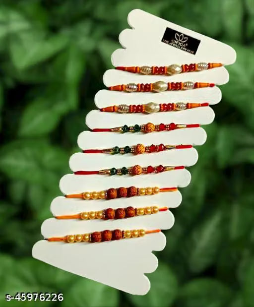 PACK OF 24 CIFICA ADORABLE FANCY HANDMADE RAKHI COLLECTION